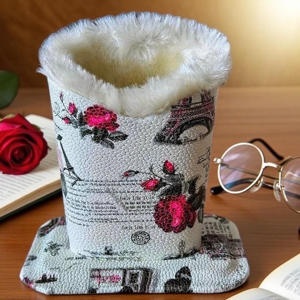 Anti-Scratch Glasses Case PU Leather Sunglass Stands New Eyeglass Holders Travel