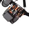 Adjustable Tool Belt with Suspenders Large Capacity Combined Tool Organizer  Work
