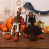 Funny Thanksgiving Turkey Statue Creative Miniature Figurine Sculpture  Home