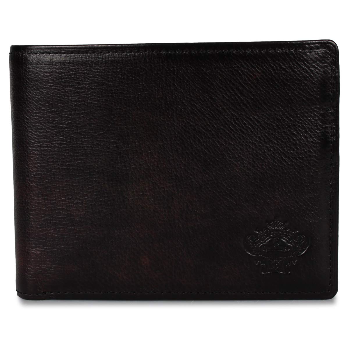 

Orobianco Patina Bifold Wallet, Black, ORS-072209