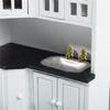Realistic Miniature Kitchen Cabinet 1/12 Dollhouses Wood Furniture for Craft Model Project Decoration Room Scene Display