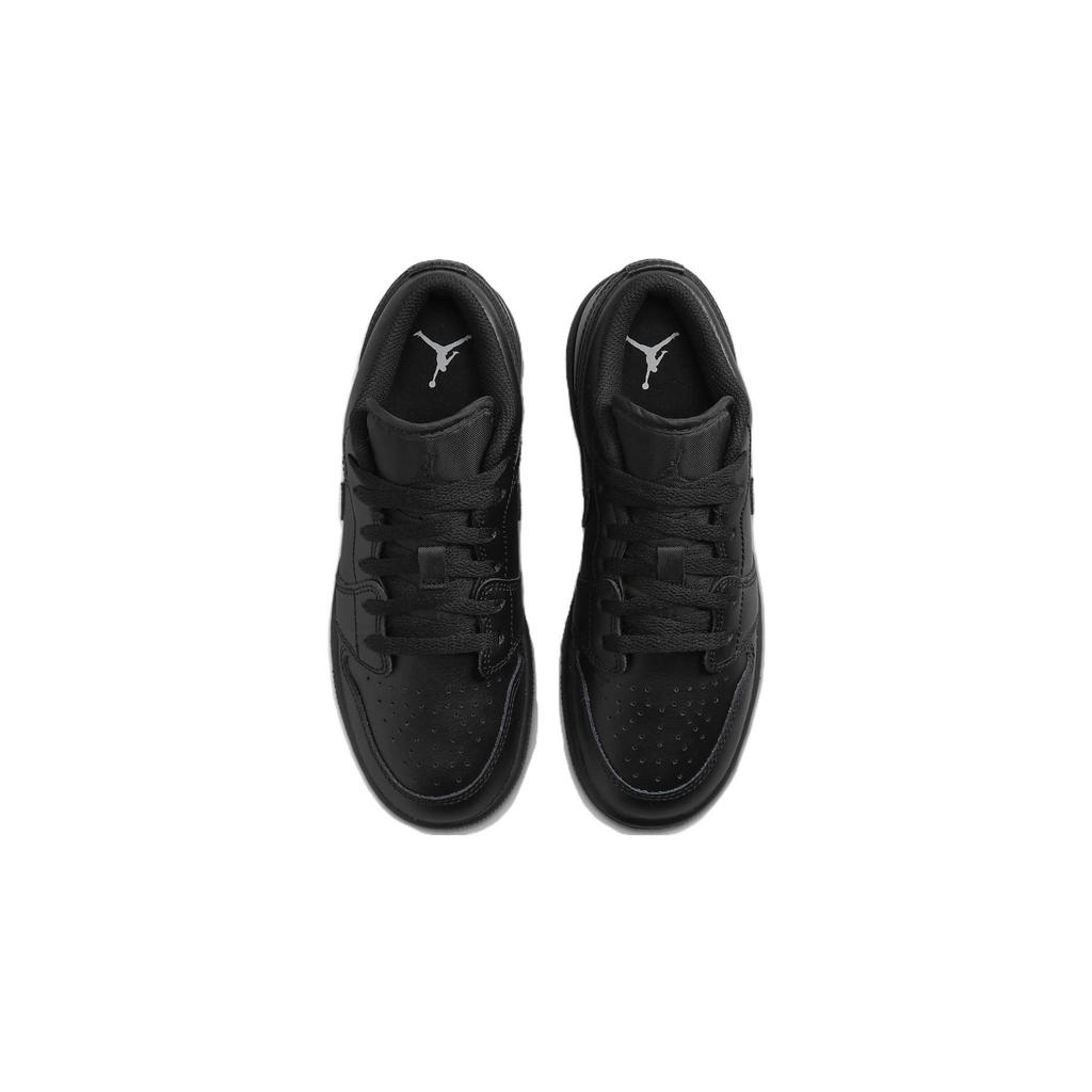 Air Jordan 1 Low GS Triple Black 2022 Kids Sneakers 553560-093
