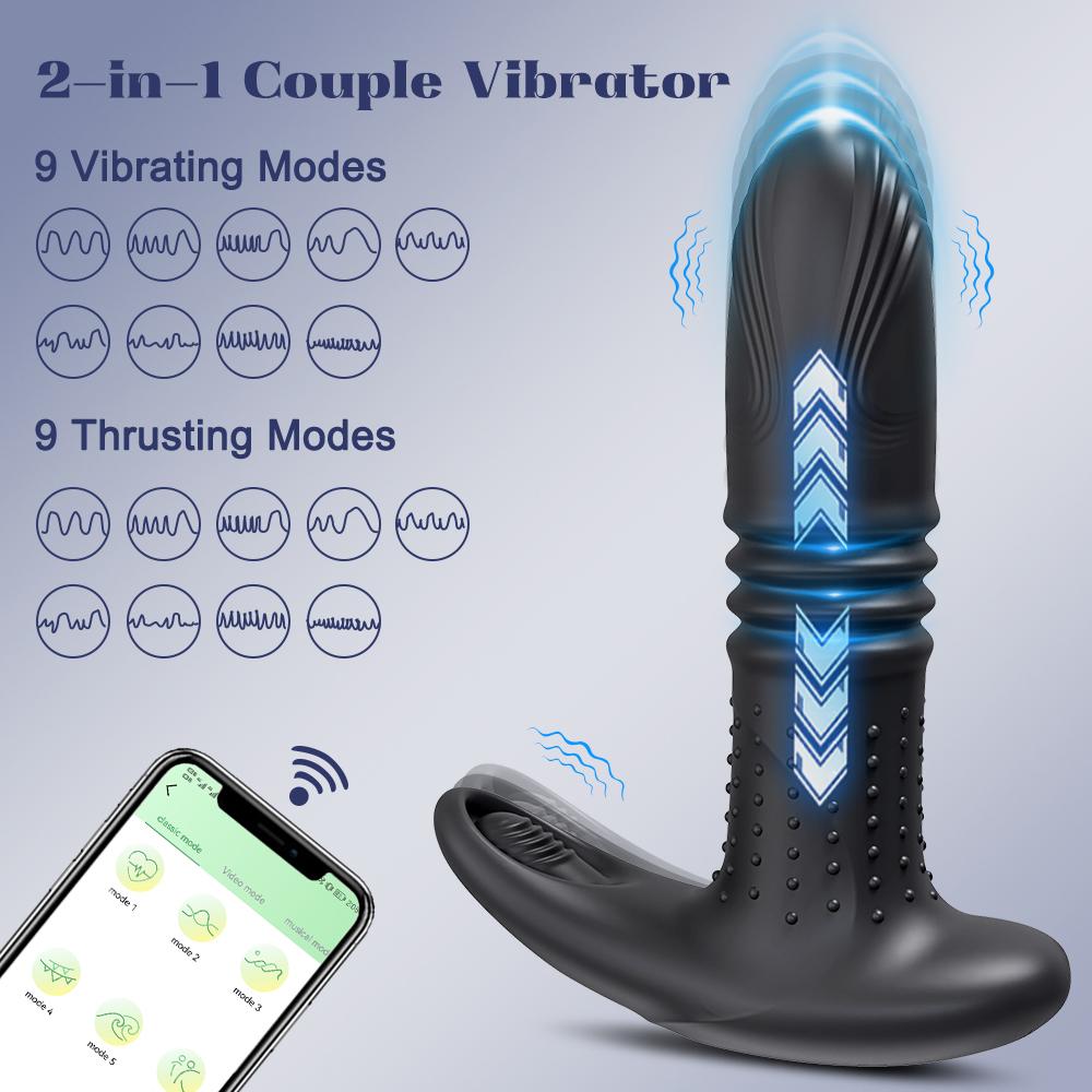 Butt Plug Anal Vibration Masturbation Tools Men Women Dildo Vibrator Anal Plug Sex Toys Anal Plug Vibrator Gay Adult Toys