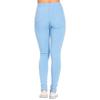 Pantaloni da lavoro da donna a vita alta, skinny, comodi ed elasticizzati, vestibilità slim, da infilare per il lavoro