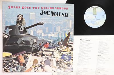 LP Record JOE WALSH (JAMES GANG, EAGLES) - There Goes The Neighborhood P11008Y ASYLUM 1981 Japan Rock Used