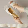 Fashion Summer Peeping Toe Women's Sandals 2025 New Fashion Wearing Single-style Belt Pumping Women's Party High Heels Sandalia Sandals