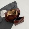 Two-Piece Bag Set Soft Leather Tote Bag Women's Retro Large Capacity Shoulder Bag Underarm Bag