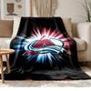 Colorado Avalanche Soft and comfortable flannel Suitable for sofas living rooms outdoor camping travel and also makes a great anniversary gif