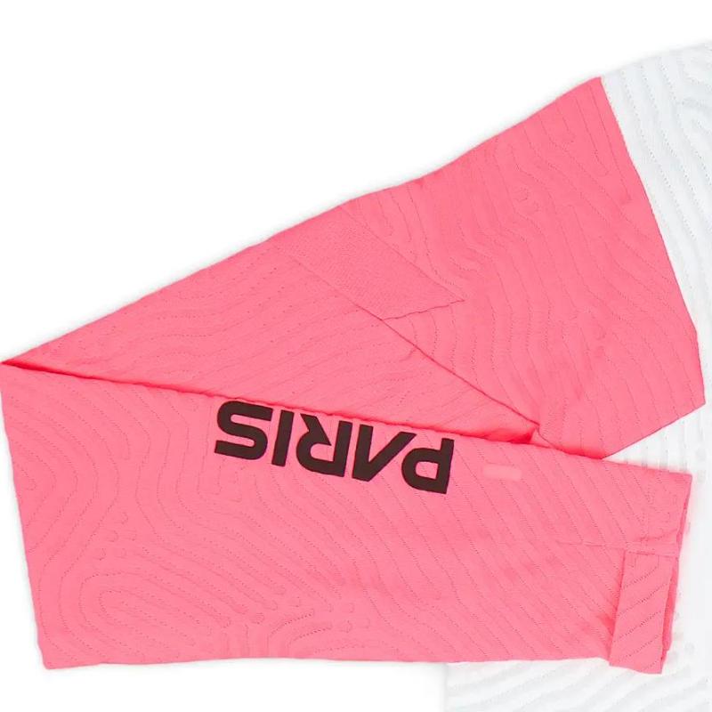 Jordan Paris Saint-Germain X Air 2020-21 Player Issue Vaporknit Zip Fashion Comfortable Versatile Pullover Football Jersey Men Tops White DC0926-100