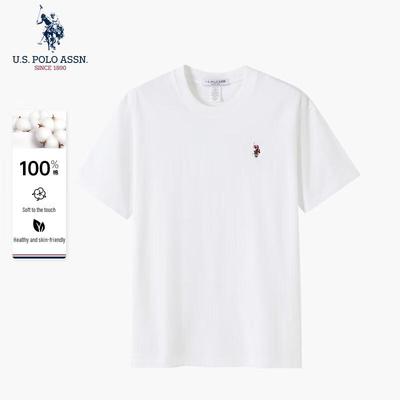Tricou bărbătesc cu mânecă scurtă, greu, 100% bumbac