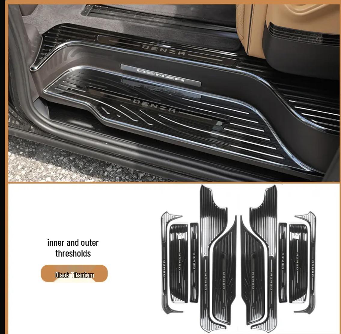 

BYD D9 Door Sill Stainless Steel Scuff Plate Welcome Pedal Protector