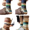 Niche Ethnic Style Cross-Border Thick Thread Kaji Retro Trend Street Medium Tube Cotton Socks