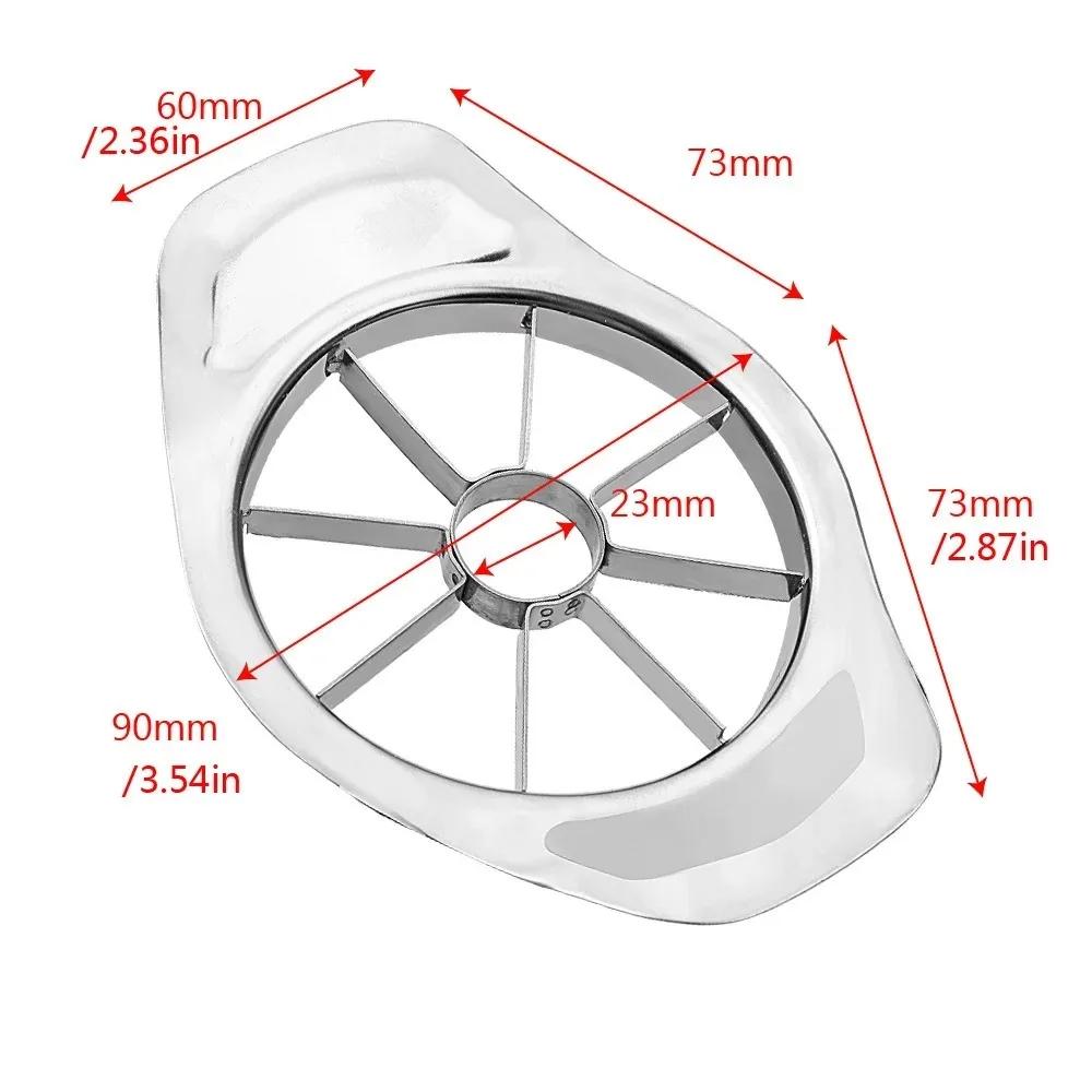 Kitchen Gadgets Stainless Steel Comfort Handle Divider Apple Slicer Cutter Vegetable Fruit Tools Corer