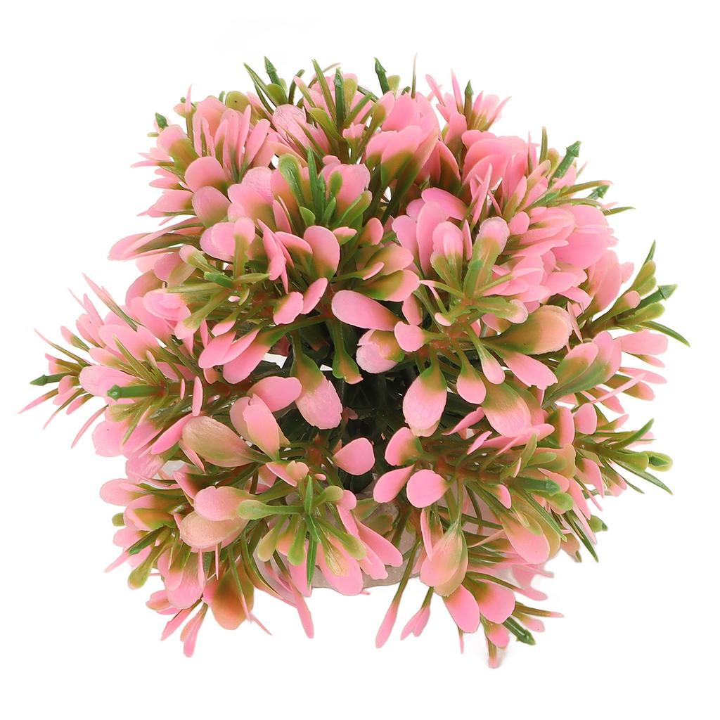 Artificial Aquarium Grass Ball Colorfast Fish Tank Plastic Grass Ball for Aquarium Fish Tank