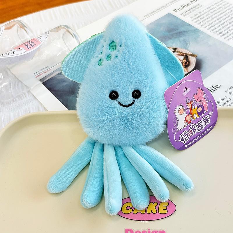 Ocean Series Fridge Magnets: Plush Toys, Dessert Figurines, Palm Treasures, and Lying Animals