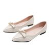 Fashion Soft Soled Pointed Single Shoes Womens Summer New Shallow Flat Shoe Womens Outer Wear Korean Version Fashion Casual Women Shoes