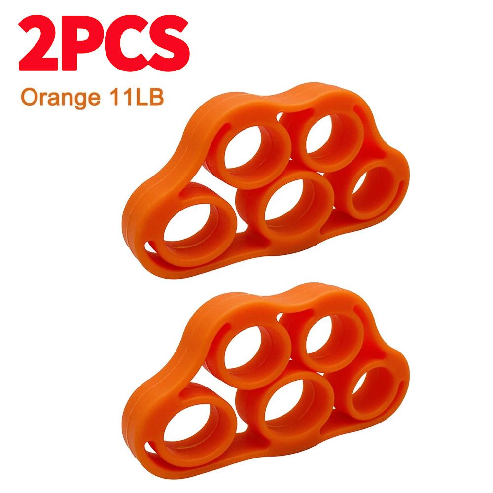 1/2/3Pcs Silicone Finger Gripper Hand Grip Wrist Stretcher Resistance Band Five Finger Expander Elastic for Gym Fitness Training