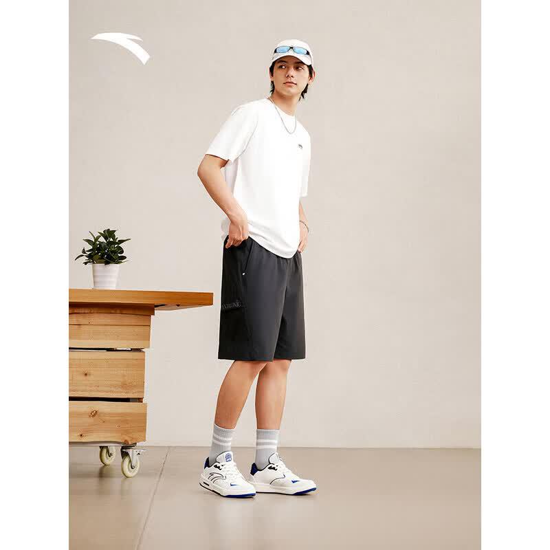 ANTA ICONIC Men s Cool-Touch Breathable Sports Shorts 185/2XL