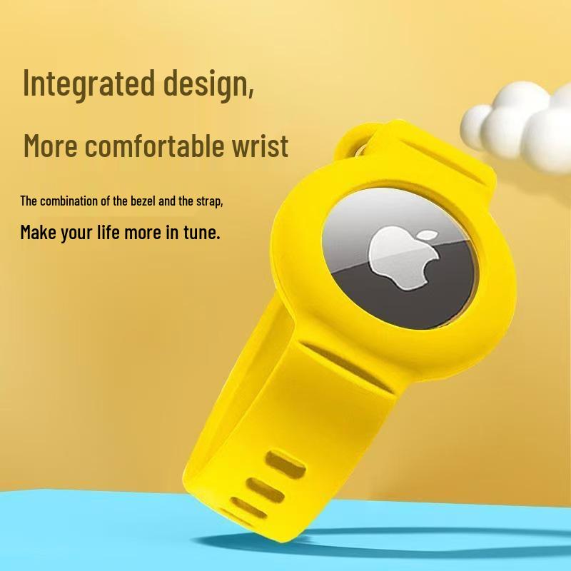 Apple AirTag Protective Anti-Lost Strap for Children & Elderly - Drop-Proof Case & Bracelet