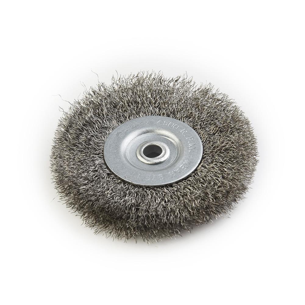 Wire Wheel Stainless Steel Brush For Bench Grinder Abrasive Accessories New