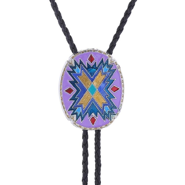 1 PcCool Bolo Tie Necktie Western Cowboy Necktie Necklace Male Costume Accessory