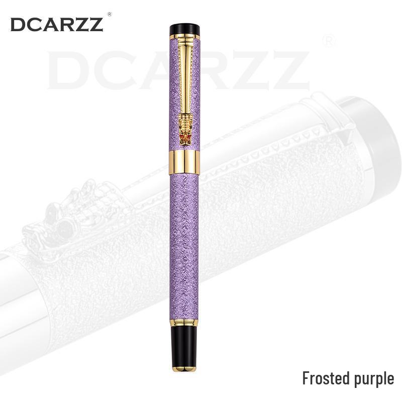 Dragon Head Metal Ballpoint & Fountain Pen Set – Calligraphy & Signature Gift Box