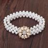 Pearl Waist Chain Women's Decorative Belt with Dress with Fine Elastic Elastic Waist Seal Versatile Korean Style Fashion Accessories for Women