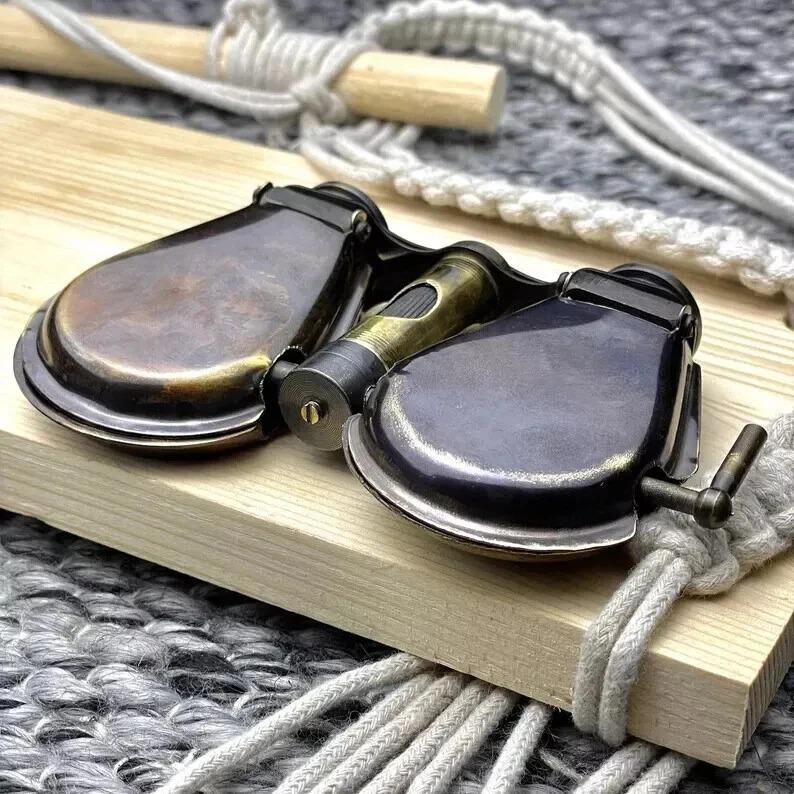 

Бінокль Морський Підзорна труба телескоп лондон 1857 бінокль антикварний коричневий