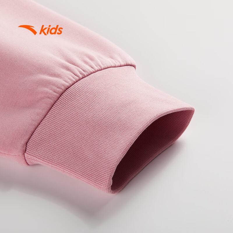 Anta Kids Girls' Letter Pullover Sweatshirt