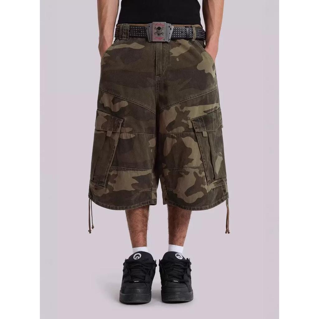 DRIPX Jorts de Mezclilla con Estampado de Letras Vintage para Mujer Negro Gótico Y2k Holgados Jorts de Mezclilla Retro Hip Hop Grunge Pierna Ancha Pantalones Cortos de Mezclilla Streetwear
