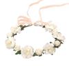 Hawaiian Flower Wreath Fairy Headband – Baby's Breath Floral Headwear for Brides & Children’s Photos