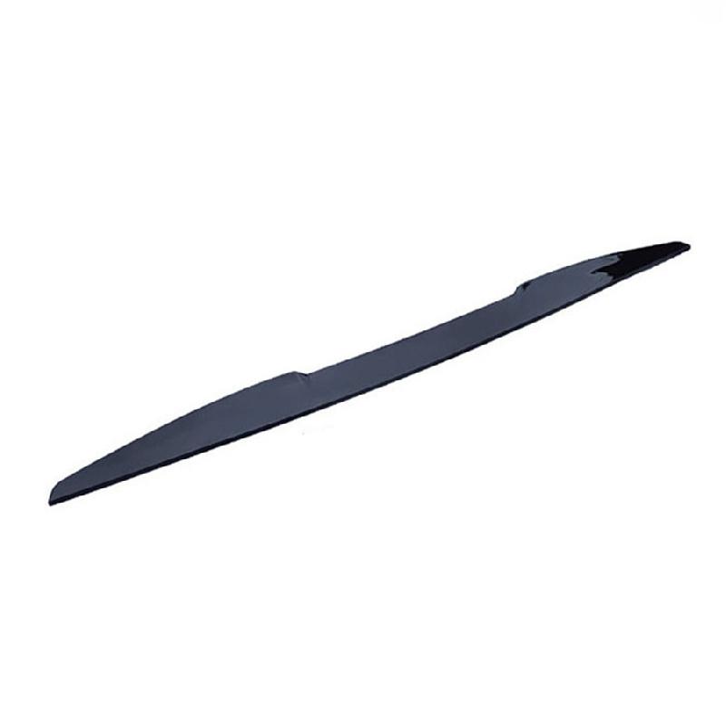 39" Glossy Black Pu Car Rear Roof Lip Trunk Spoiler Wing Lid Tail Sticker Trim
