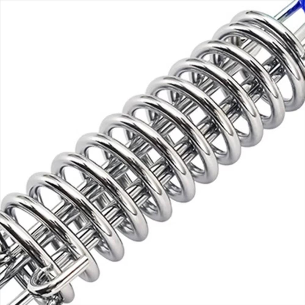 Heavy-Duty Double Head Pet Wire Rope with Spring Long Leash Traction Rope Dog Tie Out Cable  Pet