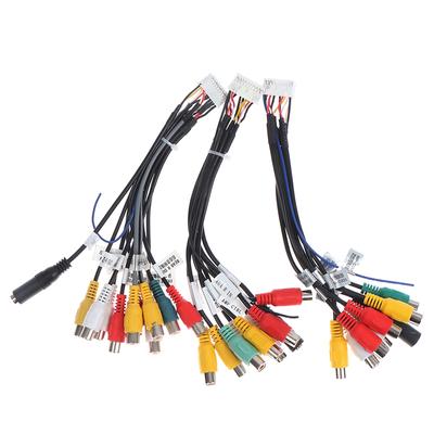 Android Radio Car Accessories Rca Output Wire Aux-In Microphone Adapter