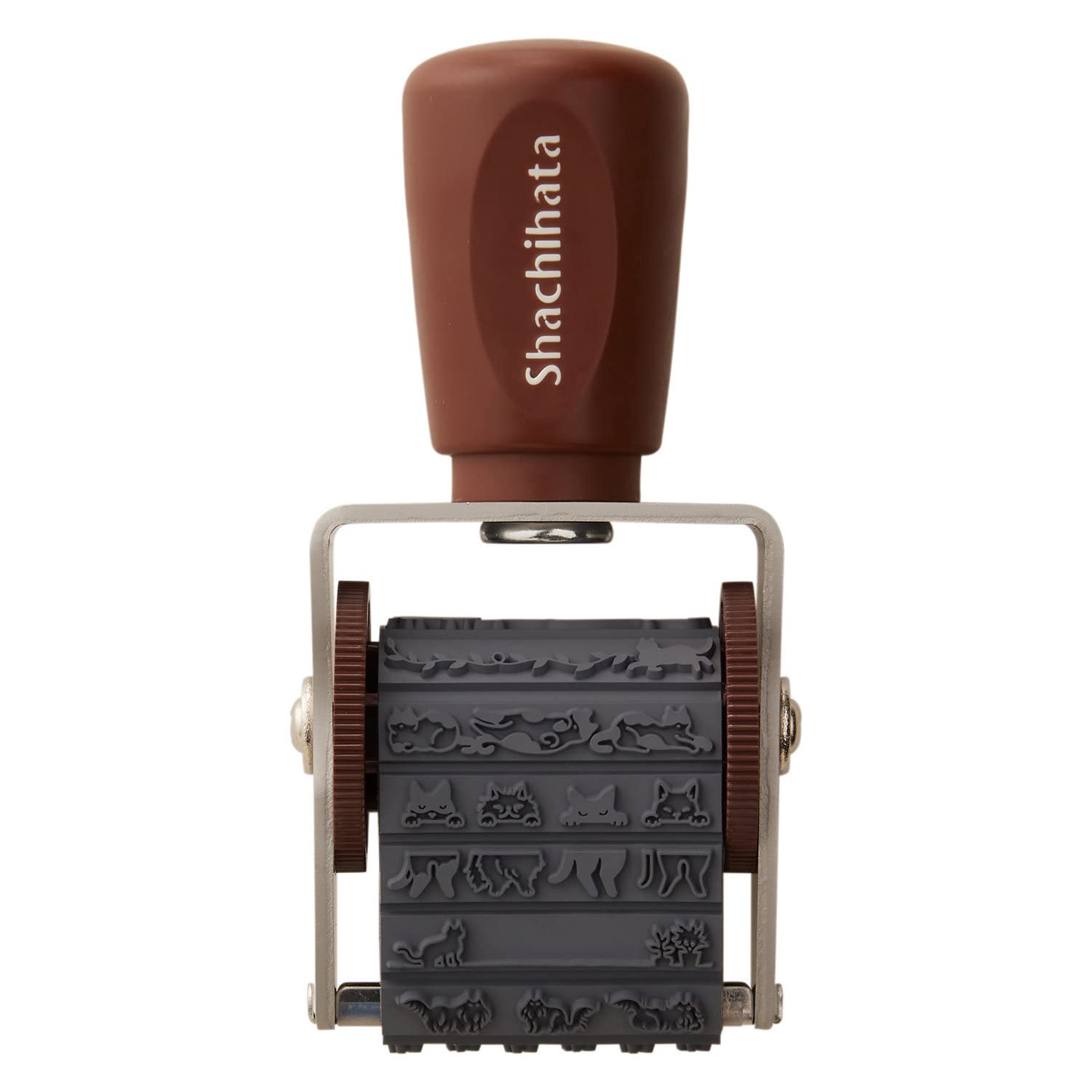 

Shachihata Вращающийся декоративный штамп Кошка NRD-13A2