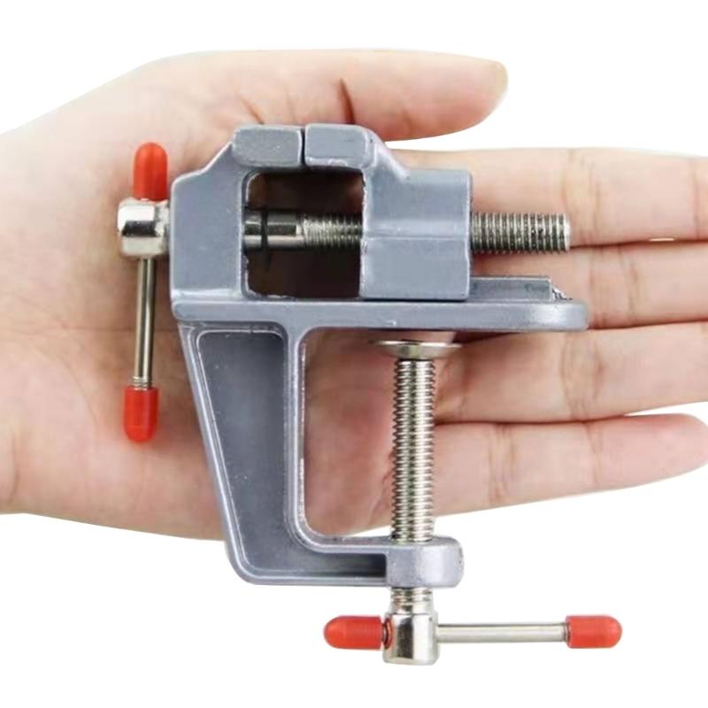 Mini Vise High Strength Stable Clamping Force Ideal For Precise Work Lightweight DIY Enthusiasts Crafting Professionals