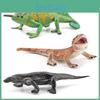Authentic Plastic Chameleon And Lizard Static Models Vibrant Collectible Animal Figurines 92g