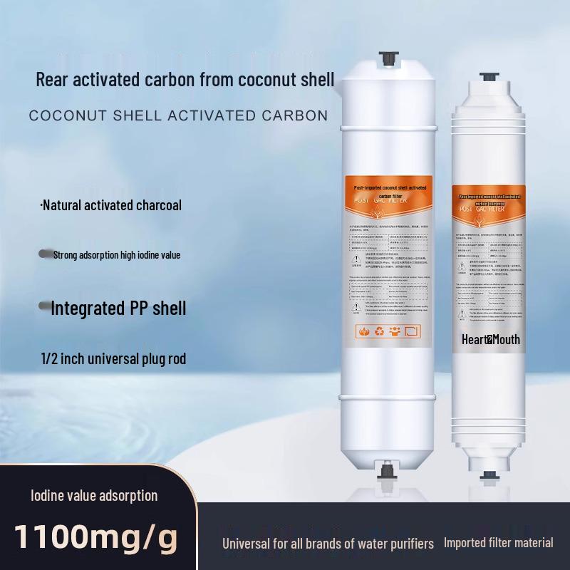 Quick Connect Rear-Activated Carbon T33 Filter Cartridge for Home Drinking Water Purifier