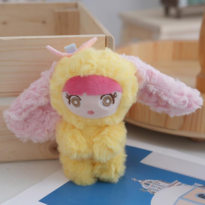 Soft Plush Rabbit Keychain Doll Adorable Toy For Girls Cute Accessory For Bags And More