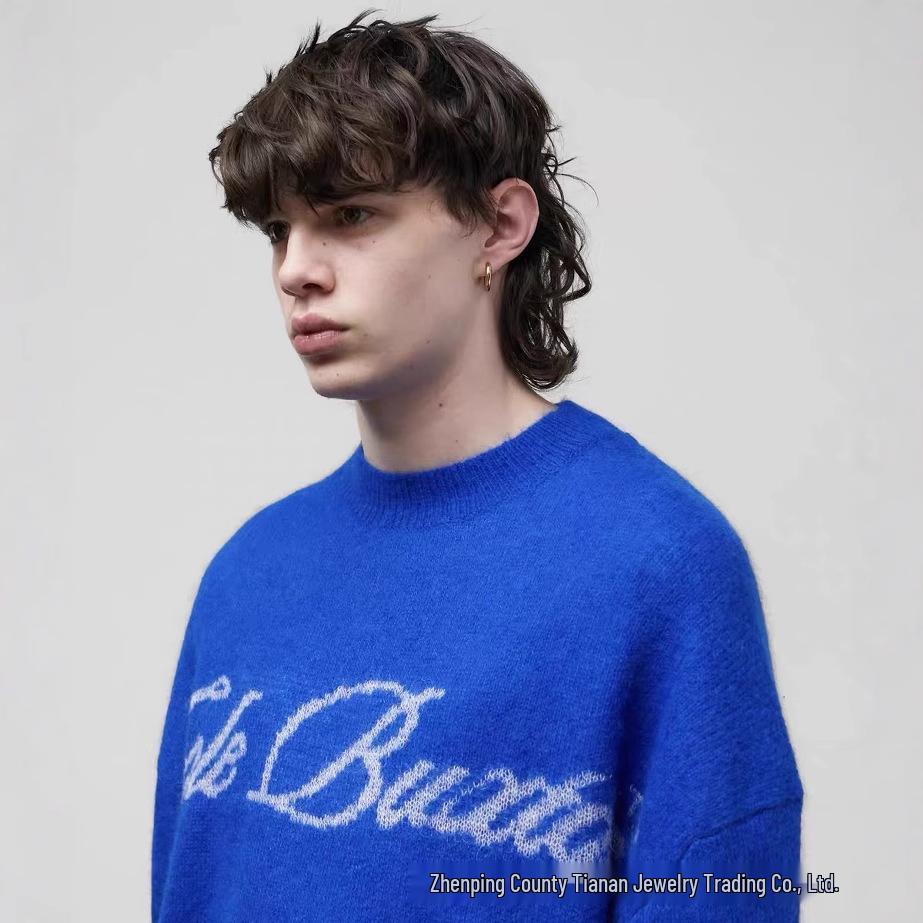 Amerikanischer Cole Buxton Unisex Lockerer Freizeit-CB Pullover Strickware