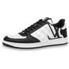 Louis Vuitton Rivoli Sneakers 'White Plaid With Black Side Logo' 1ABFDZ