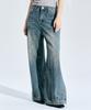 ZEROPLANET Destin Washed Wide Pants [L/Denim]