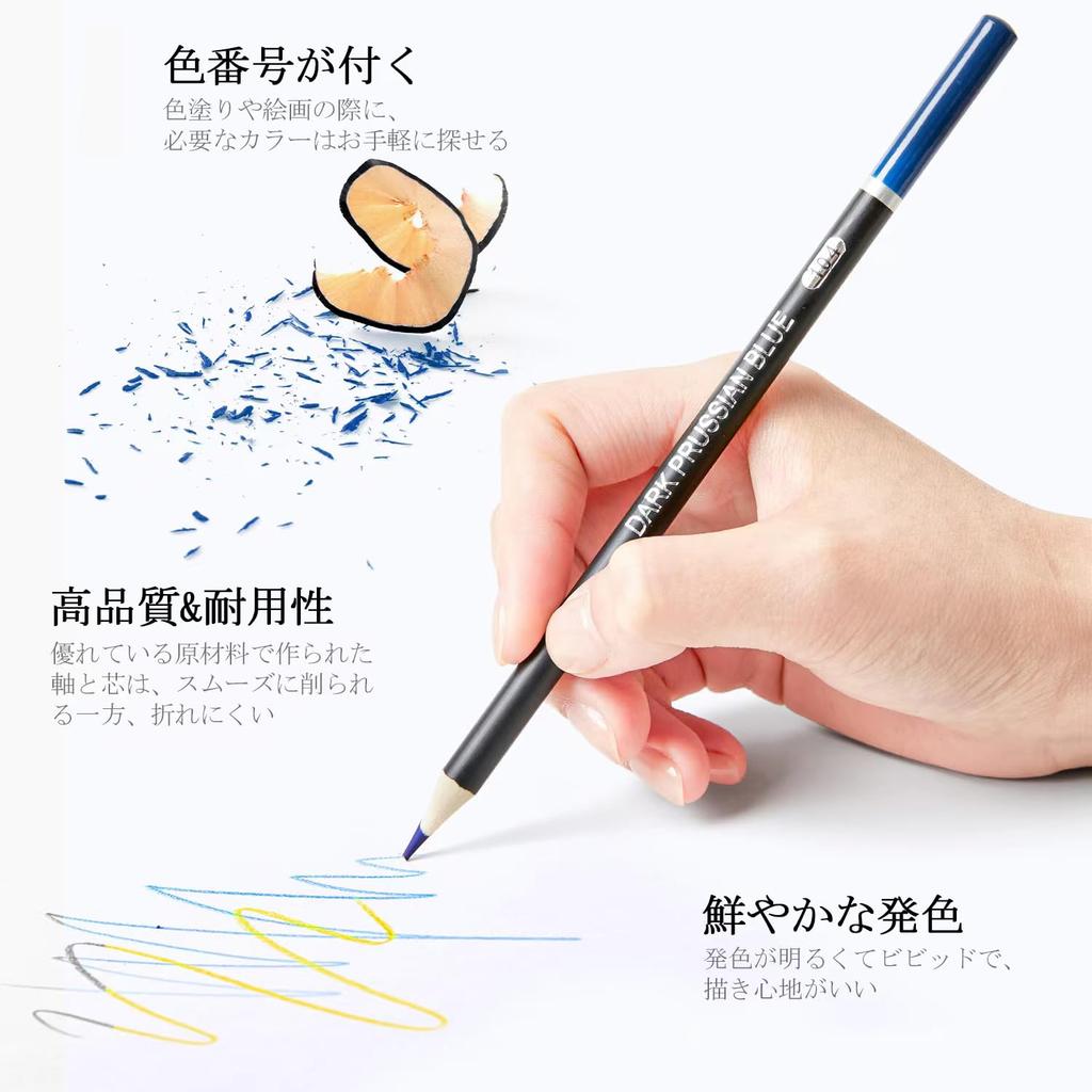 Shuttle Art Colored Pencils Colored Pencils for Adult Coloring Metallic Pencil Comes in a Tin for Convenient Stylish Suitable for and as a Gift for