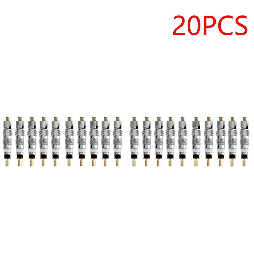 Bike Tire Valve Core Set Bicycle Tyre Air Valve Core Repair Tool Kits Replacement for Outdoor Cycling Bikes