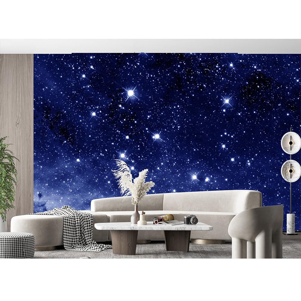 Starry Sky 3d Mural Universe Removable Large Wallpaper Space Planet Wallpaper Living Room Bedroom Galaxy Mural For Wall