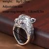 Vintage Pixiu Dragon Head Zodiac Ring - Stylish Open Index Finger Fashion Jewelry