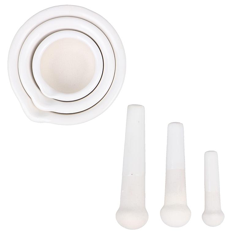 60/80/100 mm Mörser Stößel Gewürzbrecher Keramikschale Tough Foods Pfeffer Ingwer