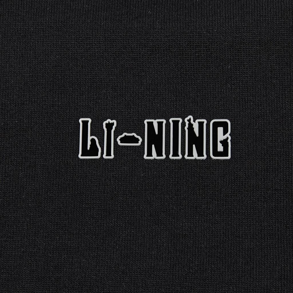 Li-Ning Loose Fit Round Neck Letter Graphic Couple T-Shirt Unisex Tops AHSW407-4
