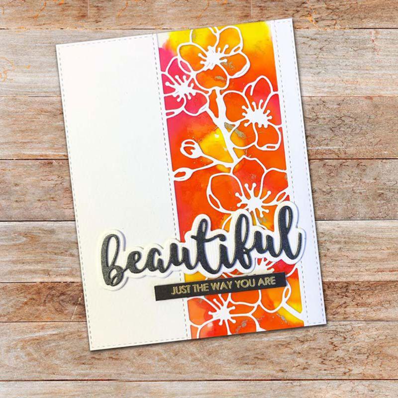 2 Pezzi Di Fustella In Metallo Per Stencil, Timbro, Cornice, Fai - Foto 10