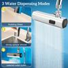 3 Gear Waterfall Kitchen Faucet Universal Splash Proof Extension Saving Nozzle 360 ° Rotating Bubbler Boosting Extended Faucet